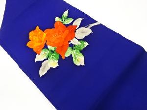 塩瀬金彩花模様名古屋帯